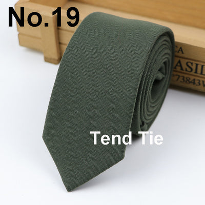 Corbata Ultra Angosta de Lana para Hombre - Elegancia Sofisticada - Image 53