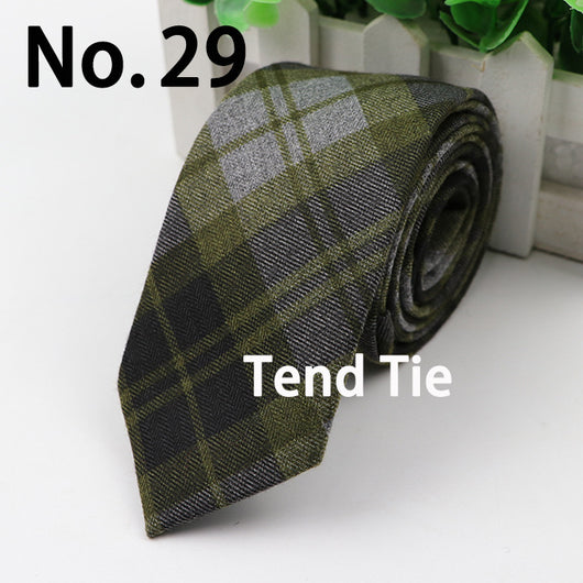 Corbata Ultra Angosta de Lana para Hombre - Elegancia Sofisticada - Image 63