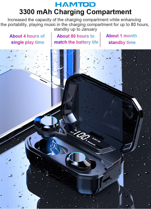 Audífonos Inalámbricos Bluetooth G02 V5.0 - Image 16