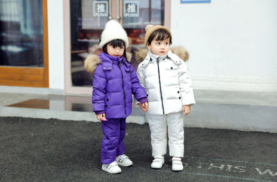 Conjunto de Invierno para Niño: Chaqueta Acolchada y Peto de Nieve - Image 10