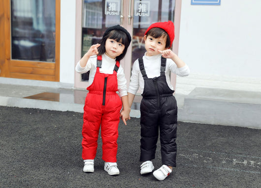 Conjunto de Invierno para Niño: Chaqueta Acolchada y Peto de Nieve - Image 12