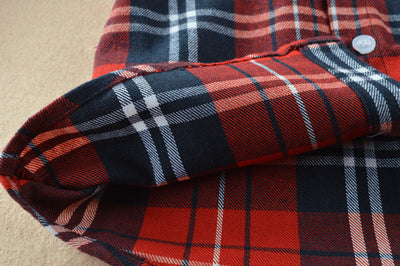 Camisa Cuadriculada Infantil de Algodón para Niños y Niñas - Image 17