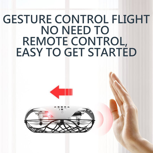 Dron UFO Interactivo con Sensor Infrarrojo - Control Manual Inteligente para Niños - Image 13