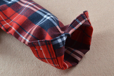 Camisa Cuadriculada Infantil de Algodón para Niños y Niñas - Image 19