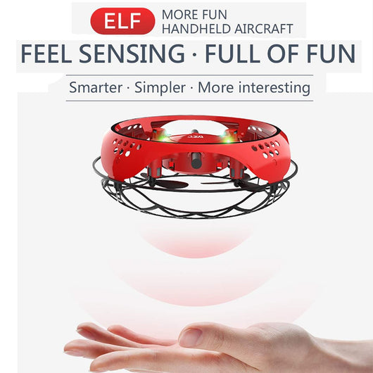 Dron UFO Interactivo con Sensor Infrarrojo - Control Manual Inteligente para Niños - Image 16