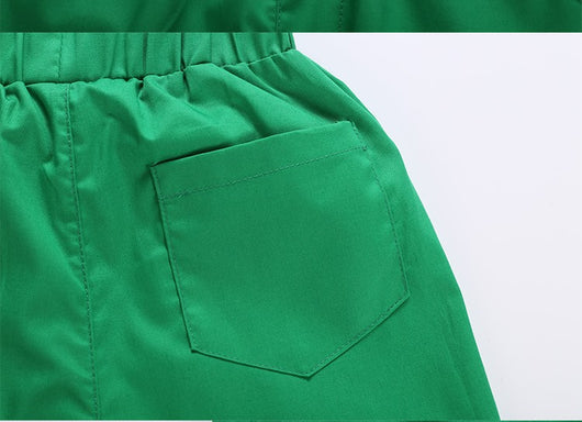 Disfraz de Superhéroe Verde para Niños - Rendimiento Total - Image 14