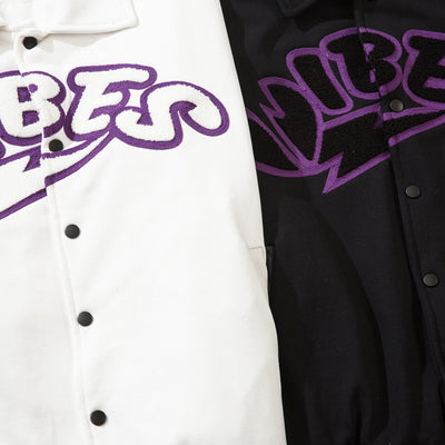 Chaqueta de Cuero con Detalles Bordados - Unisex Tendencia Urbana - Image 15