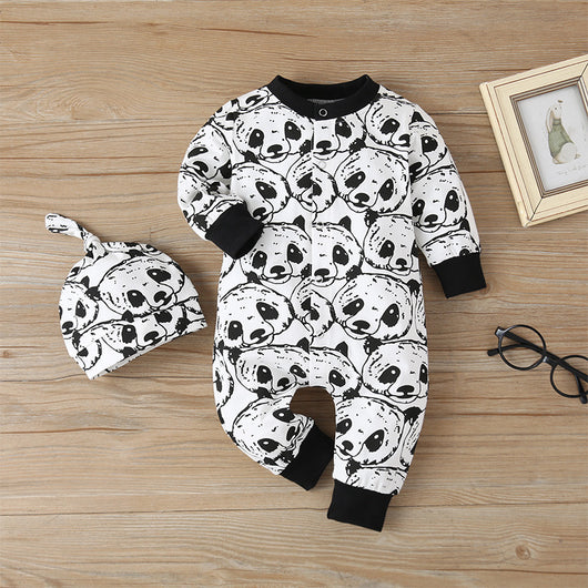 Mameluco Panda Infantil Estampado - Image 6