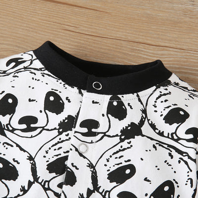 Mameluco Panda Infantil Estampado - Image 8