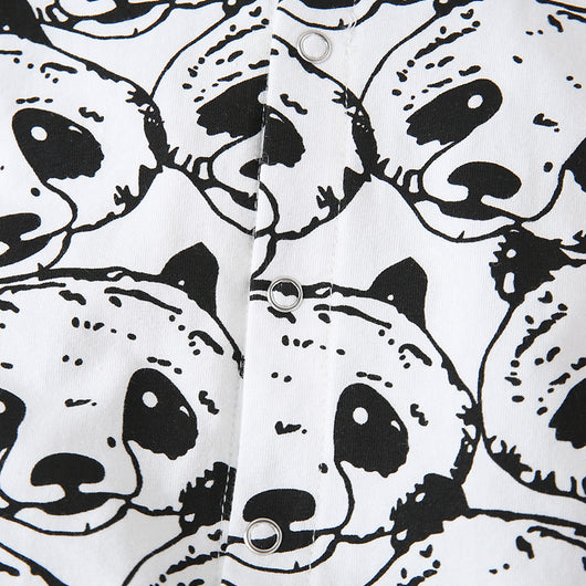 Mameluco Panda Infantil Estampado - Image 9