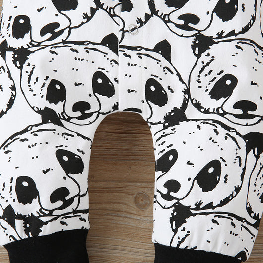 Mameluco Panda Infantil Estampado - Image 10