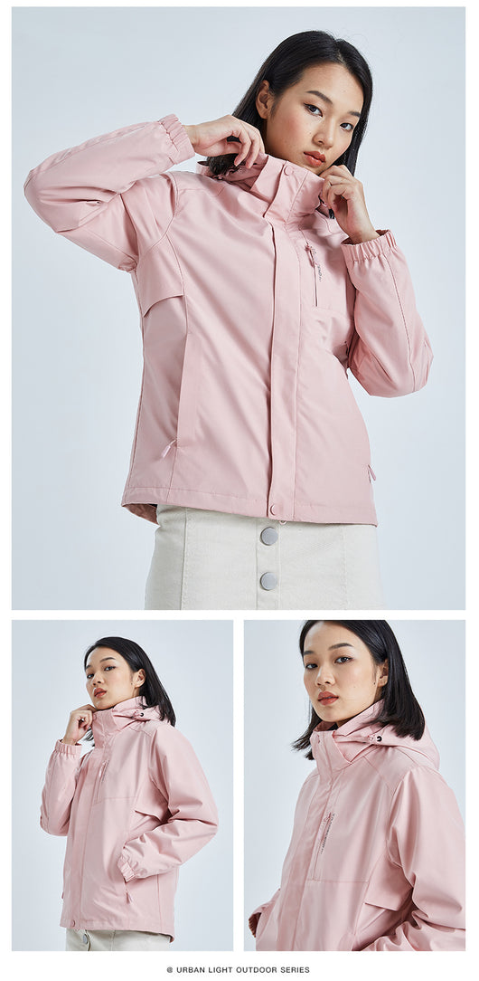 Chaqueta Impermeable de Dos Piezas para Hombre - Abrigo Cálido y Resistente - Image 12