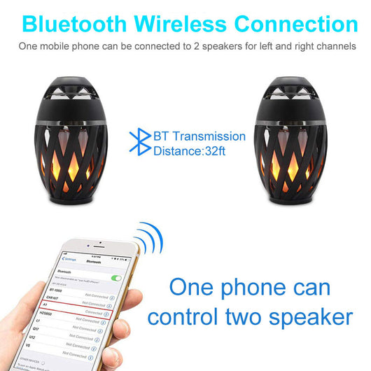 Parlante Bluetooth Decorativo con Diseño Flama Voladora - Image 11