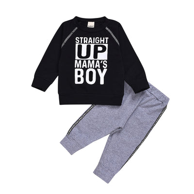 Traje Formal Negro de Dos Piezas para Niño con Manga Larga - Image 8