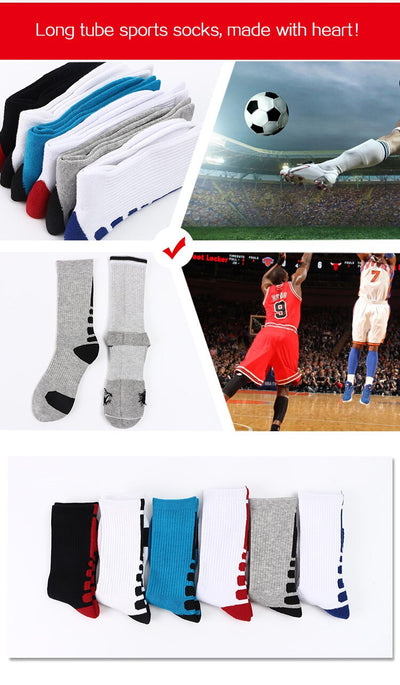 Calcetines Deportivos Altos con Suela Antideslizante y Amortiguación Reforzada - Image 17