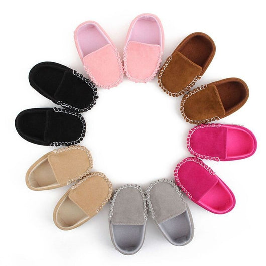 Mocasines Clásicos para Bebé - Zapatillas Princesa Cómodas Primavera Otoño - Image 2