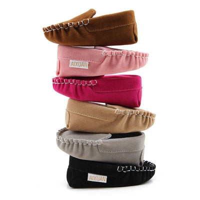Mocasines Clásicos para Bebé - Zapatillas Princesa Cómodas Primavera Otoño - Image 5