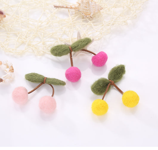 Horquilla Infantil Cereza - Accesorio Elegante para Niñas - Image 4