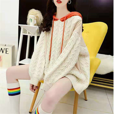 Sudadera con Capucha Tallas Grandes para Mujer - Diseño Moderno con Costuras - Image 8