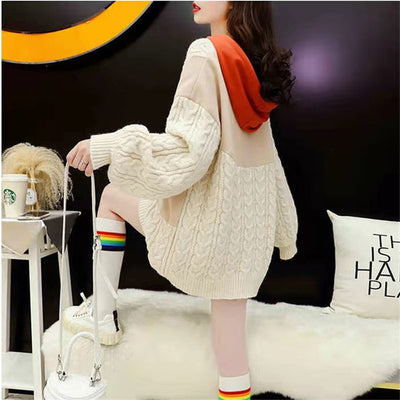 Sudadera con Capucha Tallas Grandes para Mujer - Diseño Moderno con Costuras - Image 11