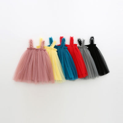 Vestido Elegante sin Mangas de Tul Rica - Image 6