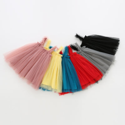 Vestido Elegante sin Mangas de Tul Rica - Image 7