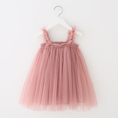 Vestido Elegante sin Mangas de Tul Rica - Image 10