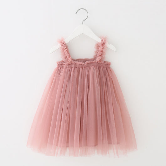 Vestido Elegante sin Mangas de Tul Rica - Image 10
