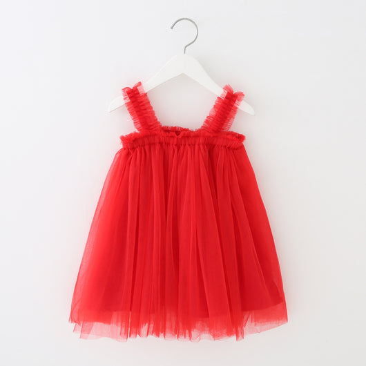 Vestido Elegante sin Mangas de Tul Rica - Image 11