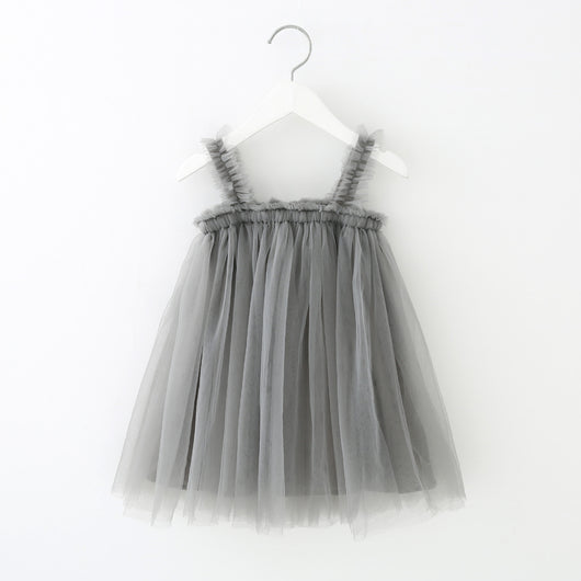Vestido Elegante sin Mangas de Tul Rica - Image 12