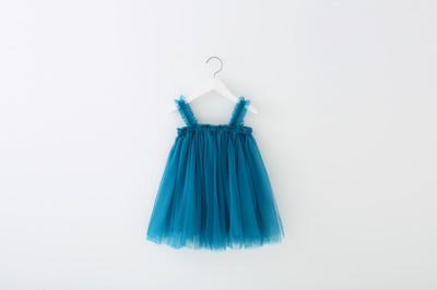 Vestido Elegante sin Mangas de Tul Rica - Image 18
