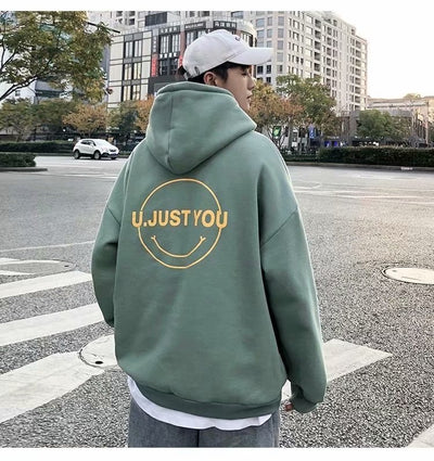 Sudadera Hoodie Suelta Trendy para Hombre - Image 18