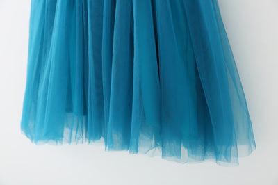 Vestido Elegante sin Mangas de Tul Rica - Image 20