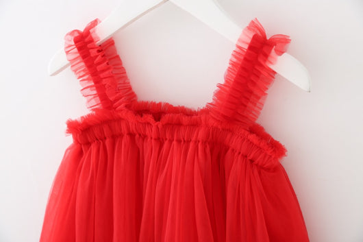Vestido Elegante sin Mangas de Tul Rica - Image 25
