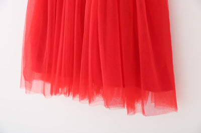 Vestido Elegante sin Mangas de Tul Rica - Image 26