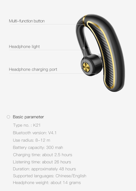 Auriculares Inalámbricos Bluetooth RIKYA K21 - Image 21