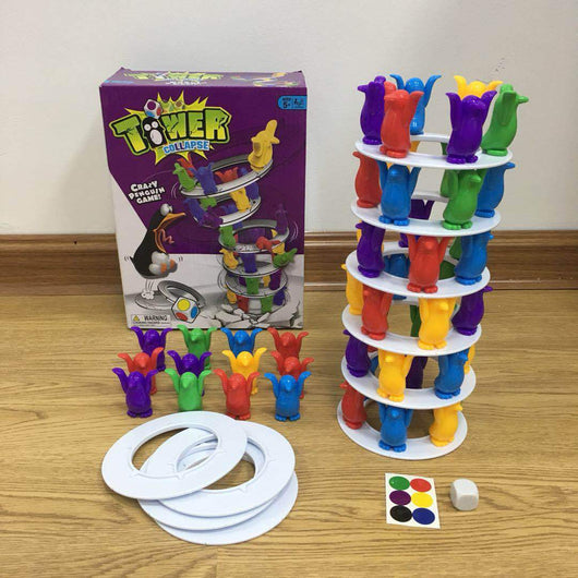 Juego de Torre Pingüino - Desafío de Equilibrio y Colapso - Image 7