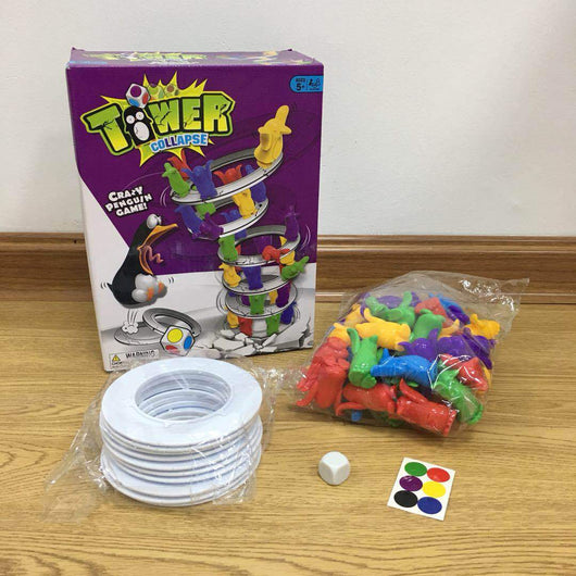 Juego de Torre Pingüino - Desafío de Equilibrio y Colapso - Image 9