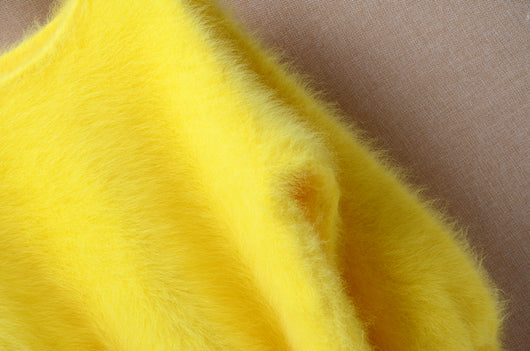 Suéter Holgado de Terciopelo Mink con Cuello Redondo y Mangas Linterna para Mujer - Image 10