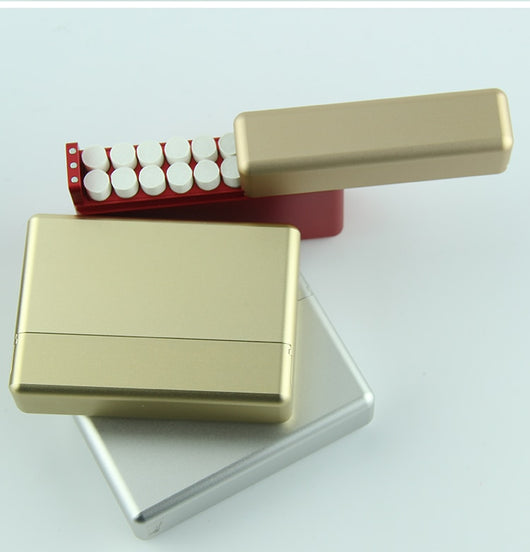 Estuche Protector para Cigarrillos de Aleación de Aluminio con 18 Espacios - Image 8