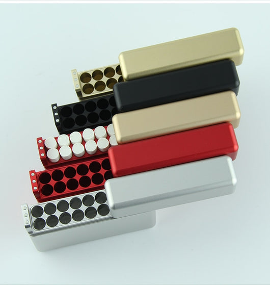 Estuche Protector para Cigarrillos de Aleación de Aluminio con 18 Espacios - Image 11