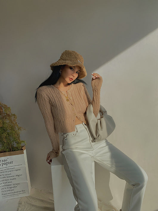 Cardigan Retro de Cintura Alta y Manga Larga - Estilo Europeo y Americano - Image 25
