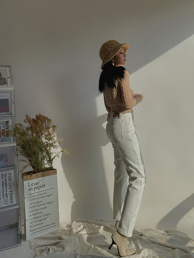 Cardigan Retro de Cintura Alta y Manga Larga - Estilo Europeo y Americano - Image 34