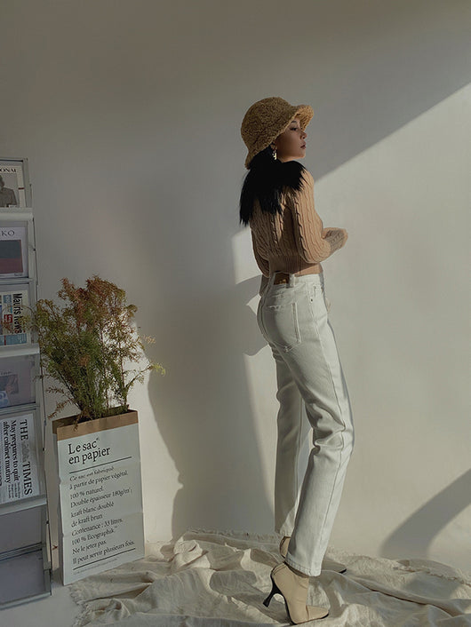 Cardigan Retro de Cintura Alta y Manga Larga - Estilo Europeo y Americano - Image 34