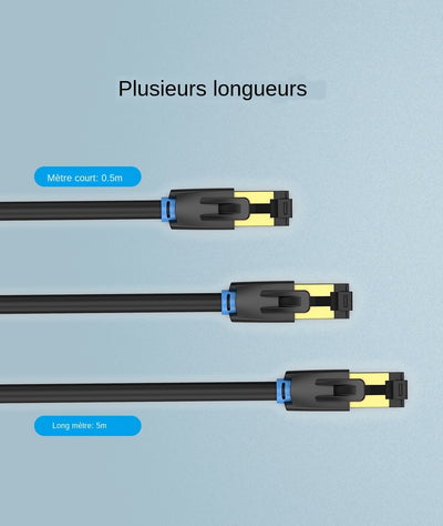 Cable de Red CAT8 10G - Conector de Alta Velocidad para Gaming y Streaming - Image 18