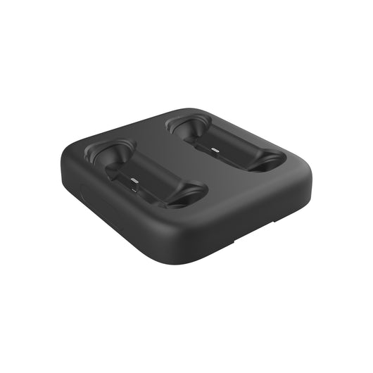 Black dual charging dock for Xbox Series S/X wireless controllers, featuring two dedicated charging slots. - Image 13