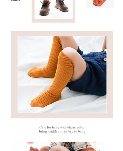 Calcetines Largos de Algodón para Niños - Image 10