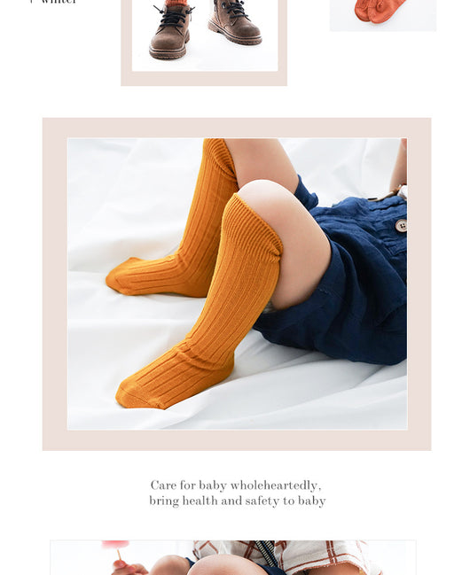 Calcetines Largos de Algodón para Niños - Image 10