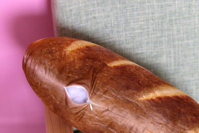 Almohada 3D Pan Mantequilla Jamón Sésamo - Peluche Gigante para Niños - Image 21