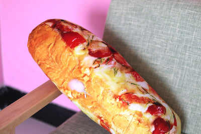 Almohada 3D Pan Mantequilla Jamón Sésamo - Peluche Gigante para Niños - Image 26
